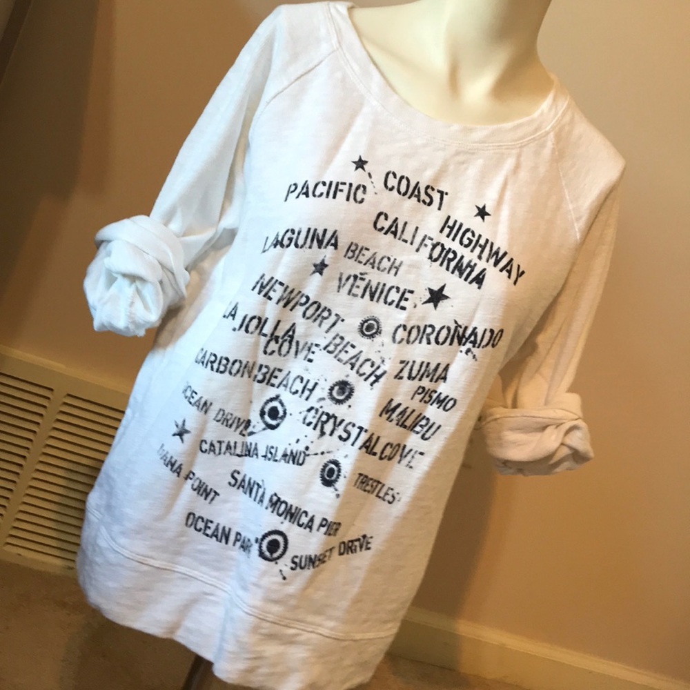 J Crew Graphic Pullover